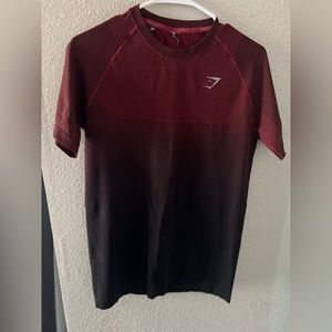 Gymshark men’s red shirt size Small